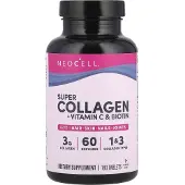 NeoCell , Super Kollagen + Vitamin C & Biotin, 180 Tabletter