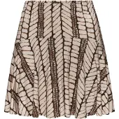 LASCANA Nederdel beige / brun / sort