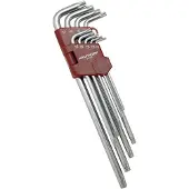 KRAFTWERK 3609 Resi-t X T10-t50 Torx-nøglesæt 9 Stykker
