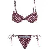 LASCANA Bikini ecru / navy / bordeaux