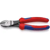 Knipex High Leverage Diagonal Cutter, 180 mm, Comfort Handles