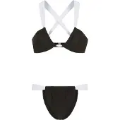 LASCANA Bikini sort / hvid