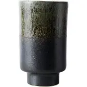 Muubs Lago vase M Ø13x22 cm Forest green