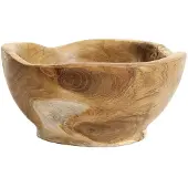 Muubs teak salatskål 20 cm Natur