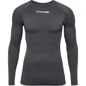 Hummel Funktionsskjorte 'Comfort 2.0' antracit / hvid