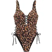 Bruno Banani Badedragt creme / brun / karamel / sort