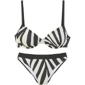 French Connection Bikini sort / hvid