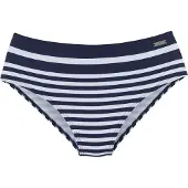 LASCANA Bikinitrusse marin / hvid