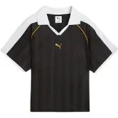 Puma T7 Relaxed Football Jersey Women, Clothing, Black, XL