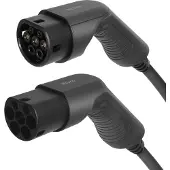 Deltaco e-Charge charging cable 10 m Black