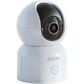 ZOSI C518 3MP HD indendørs Wi-Fi-overvågningskamera - hvid