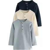 Next Shirts chamois / navy / lyseblå