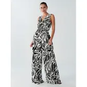 BWLDR Jumpsuit 'Parkes' sort / hvid