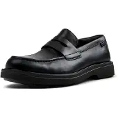 Camper Campertil mænd. K101001-001 Loafers læderloafers Norman sort (40), Fast, Ruskind, Ingen, Casual