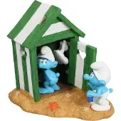 Diverse Smurfette And Hefty On The Beach Figur