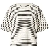 MSCH Copenhagen Sweatshirt 'MSCHNilda Ima' beige / sort