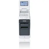Brother TD-2130N - Etiketprinter - direkte termisk - Rulle (6,3 cm) - 300 dpi - op til 152.4 mm/sek. - USB 2.0, LAN, seriel, USB vært - skærer