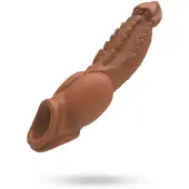 Vuxen Baolik Vibrating Penis Sleeve 21 cm