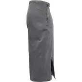 Mamalicious Nederdel grey denim