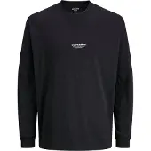 Jack & Jones Bluser & t-shirts 'JJESoho' sort / hvid