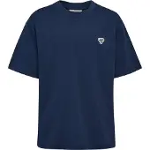 Hummel Funktionsskjorte navy / hvid