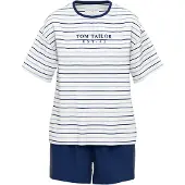 Tom Tailor Shorty 'Charlotte' navy / safir / hvid