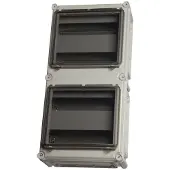 Fibox DIN-skinnekasse THL24-2 komplet