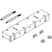 Cubic Skinneholder afdækning tilgang, komplet, S225
