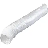 DUKA Ventilation Duka flexslange Ø162X6000 mm - PE, Hvid, Tåler op til 80 grader