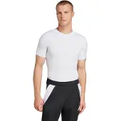 Adidas Baselayer T-shirt Techfit - Hvid, størrelse Small