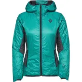 Black Diamond Damejakke Vision Hybrid Hoody sort