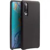 Qialino Premium Huawei P30 Læder Cover - Sort