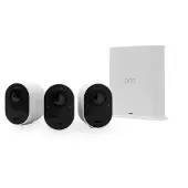 Arlo Ultra 2 4K UHD trådløst sikkerhedskamerasystem - 3 kameraer