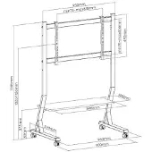 Art Mobilt TV-beslag 45-90 60KG SD-22 .