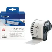 Brother DK-22223 - Papir - sort på hvid - Rulle (5 cm x 30,5 m) 1 rulle(r) fortløbende mærkater - for QL-1050N, QL-500A, QL-550, QL-560VP, QL-570, QL-650TD, QL-710WSP, QL-820NW