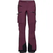 Black Diamond - Skibukser dame - W Recon Lt Stretch Pants Blackberry til Unisex - Størrelse M - Bordeaux