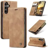 CASEME Samsung Galaxy S25 013 Series Pung - Brun