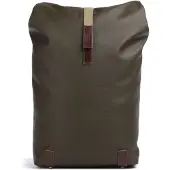 Brooks England Pickwick Patchwork Large - Rolltop rygsæk | oliven | 26 L