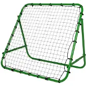 VirtuFit rebounder træningsmåtte 100x100 cm justerbar og foldbar til fodbold