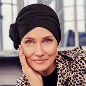 Christine Headwear Zuri turban i blød bomuld