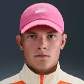 Nike Kasket Club Futura - Pink/hvid, størrelse M/L