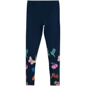 Desigual Leggings navy / jade / hummer / pink