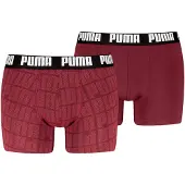 Puma Men's Boxers (2-Pack), Clothing, Black/Red, XXL