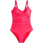Next Formgivende badedragt pink
