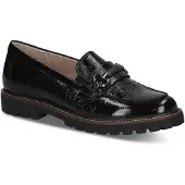 Caprice Slipper, black, made of Leather, Size 41
