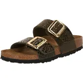 Birkenstock Sandaler 'Sydney' brun / sort