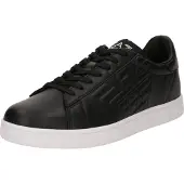 EA7 EA7unisex. 7X000331_AF10848 Klassiske Cc-sko i sort (37 1/3), Læder, Fast, Blonder, Casual