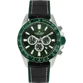 Jacques Lemans Herreur 1-2140C Liverpool Grøn/Gummi Ø48 mm