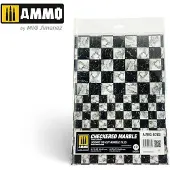 Vallejo Ammo: Checkered Marble - firkantede formskårne marmorfliser (2)