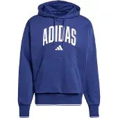 Adidas Herre College Hættetrøje Dark Blue/Hvid